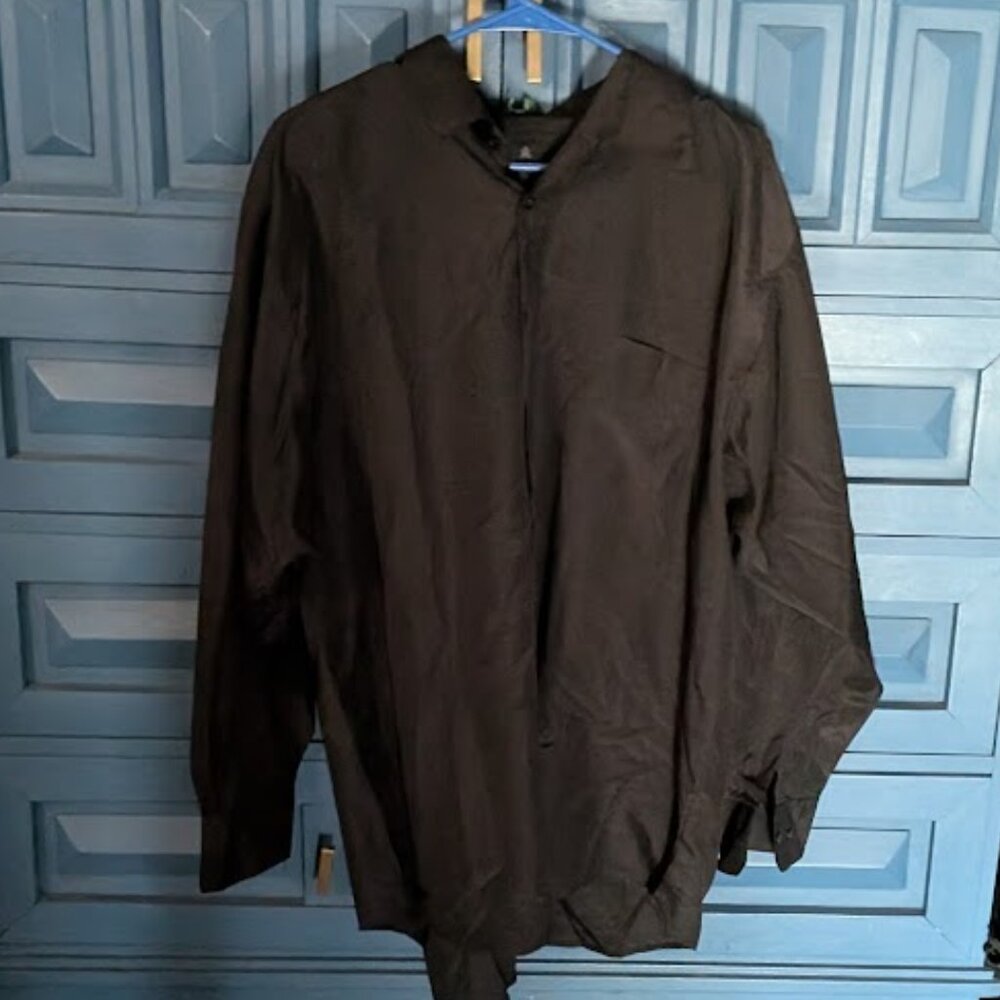 A3 VITTORINO Signature Collection Black Dress Button Down